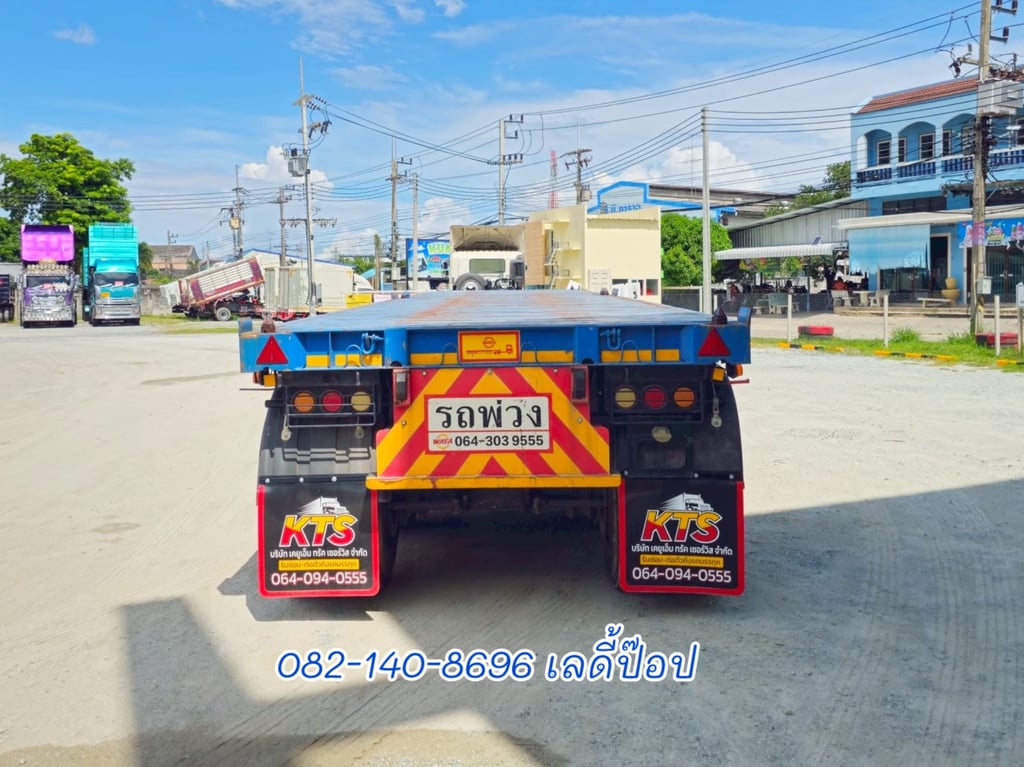 หางพื้นเรียบ สามเพลา อู่ WAFA ปี 65 (5439) หางพื้นเรียบ สามเพลา อู่ WAFA ปี 65 (5439)