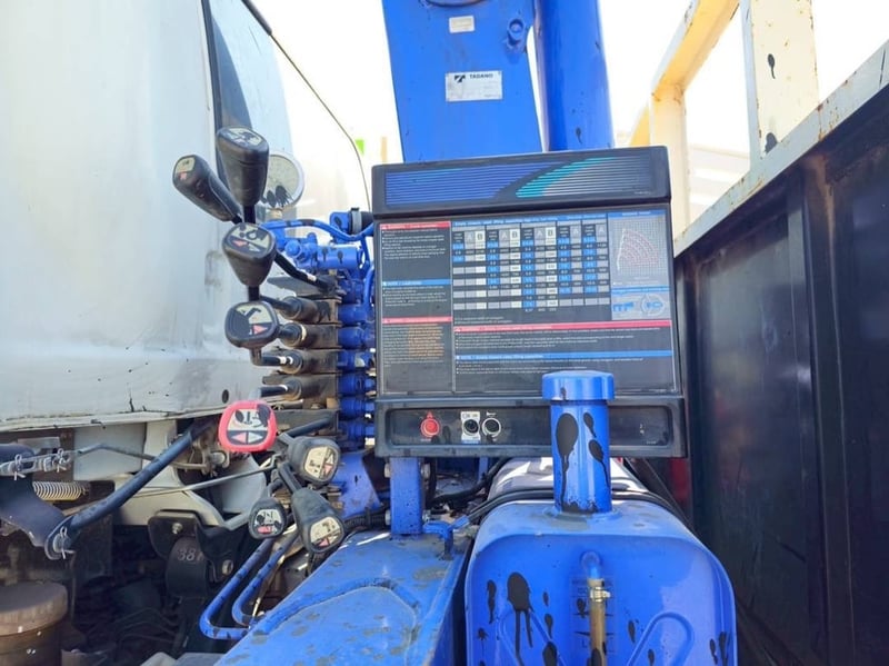 หกล้อดั้มพ์ติดเครน ISUZU FTR 240แรง ปี 66 (3266)