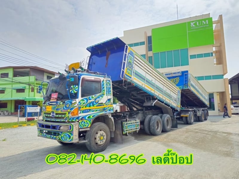 สิบล้อดั้มพ์พ่วง HINO FM1A 344แรง ปี 2556 (3163,3164) สิบล้อดั้มพ์พ่วง HINO FM1A 344แรง ปี 2556 (3163,3164)