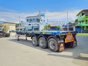 หางพื้นเรียบ สามเพลา  อู่ WAFA ปี 65 (5439)