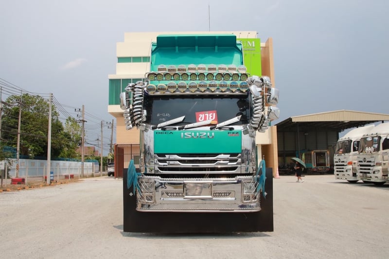 สิบล้อดั้มพ์พ่วง ISUZU FXZ  360 แรงม้า ปี 65 (1245,1246)