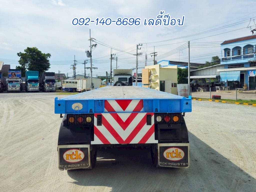 หางพื้นเรียบ สามเพลา อู่ RCK ปี 61 (4437)