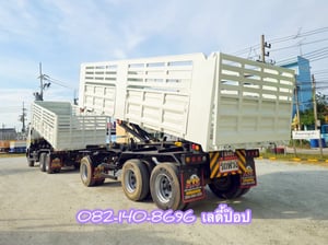 🔥💥 โปรลดกระหน่ำต่ำกว่าทุน ดั้มพ์พ่วง360 💥🔥 สิบล้อดั้มพ์พ่วง ISUZU FXZ 360แรง ปี 65 (9575,9576)