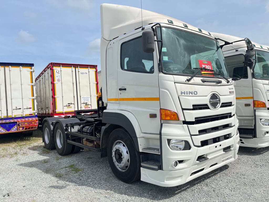 สิบล้อหัวลาก HINO FM1A 344 แรง ปี 2562 (1608) สิบล้อหัวลาก HINO FM1A 344 แรง ปี 2562 (1608)