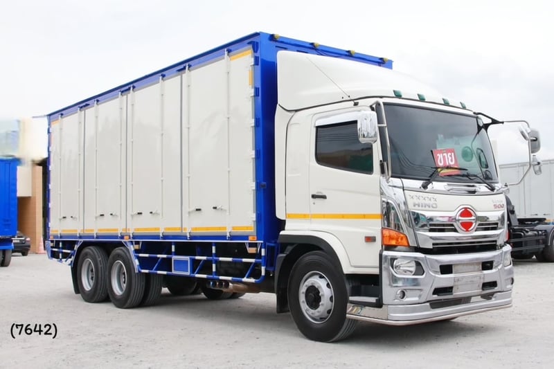 สิบล้อตู้สิบบาน HINO FL8J 260 แรง ปี 2565 (7642)