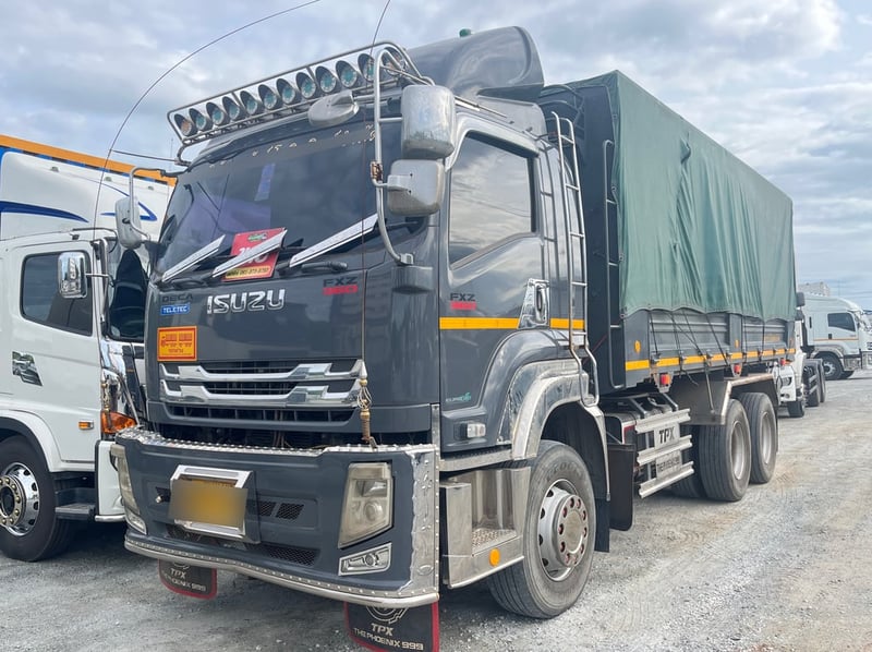 สิบล้อดั้มพ์ ISUZU FXZ 360 แรง ปี 2566 (7740)
