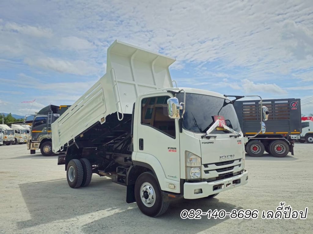 หกล้อดั้มพ์ ISUZU FRR 210แรง ปี 64 (3063) หกล้อดั้มพ์ ISUZU FRR 210แรง ปี 64 (3063)