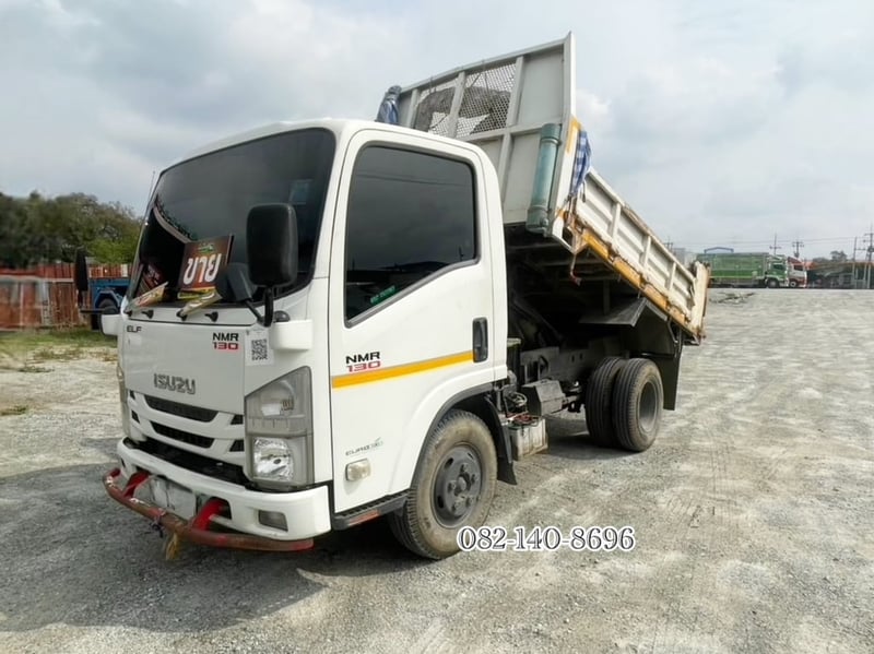 ด่วน‼️ Sาคานี้มีไม่บ่อย หกล้อดั้มพ์ ISUZU NMR 130 แรงม้า ปี 2563 (2158)