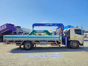 หกล้อกระบะติดเครน TADANO 8 ตัน 3 ปลอก ISUZU FTR 240แรง ปี 2556 (7098)