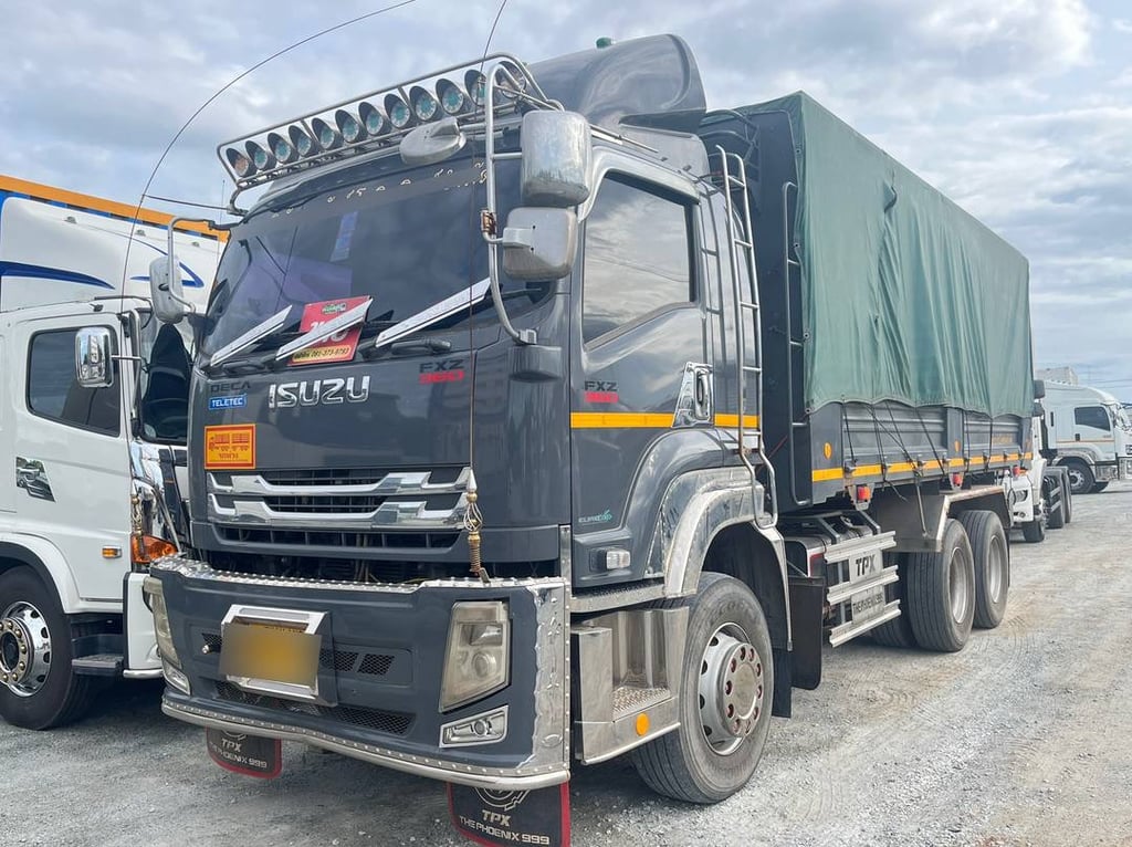 สิบล้อดั้มพ์ ISUZU FXZ 360 แรง ปี 2566 (7740) 