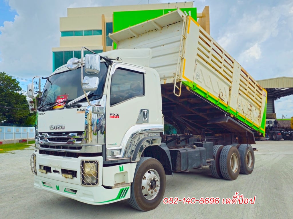 ISUZU FXZ 360แรงม้า ปี 56 สามมิตรแท้ ดั้มพ์เดี่ยว (2374)