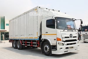 สิบล้อตู้สิบบาน HINO FL8J 260 แรง ปี 2561 (2717)