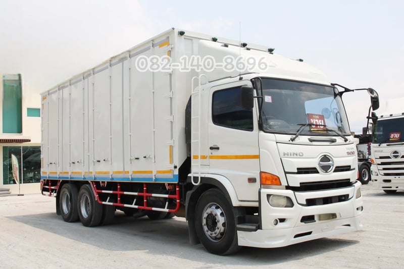 สิบล้อตู้สิบบาน HINO FL8J 260 แรงม้า ปี 2561 (2717) สิบล้อตู้สิบบาน HINO FL8J 260 แรงม้า ปี 2561 (2717)