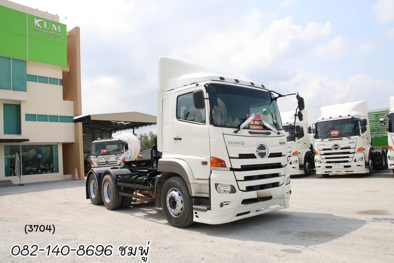 สิบล้อหัวลาก HINO VICTOR 500 FM1A 344แรง ปี 64 (3704) สิบล้อหัวลาก HINO VICTOR 500 FM1A 344แรง ปี 64 (3704)