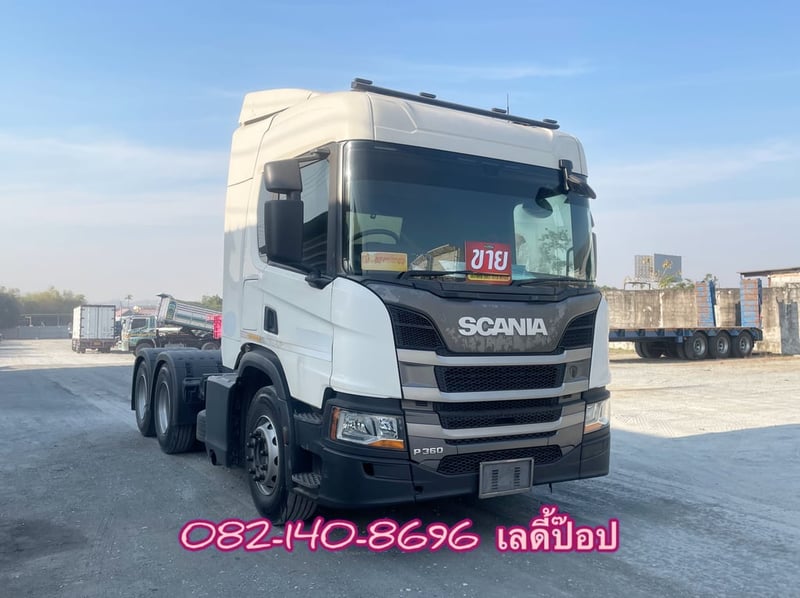 สิบล้อหัวลาก SCANIA P360 แรง ปี 63 (1370) สิบล้อหัวลาก SCANIA P360 แรง ปี 63 (1370)