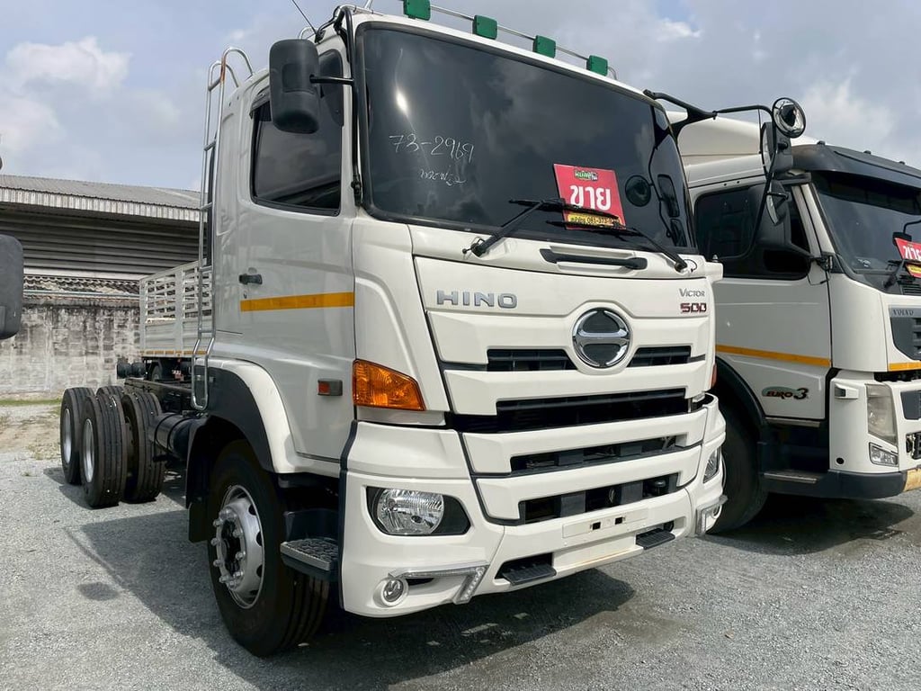 สิบล้อหัวคัสซี HINO FM1A 344 แรง ปี 2567 (2969)