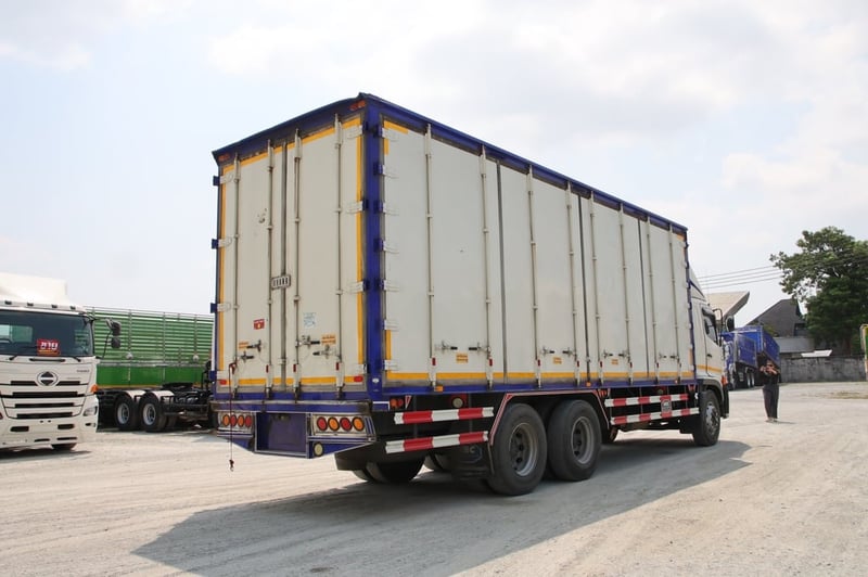 สิบล้อตู้สิบบาน HINO FL8J 260 แรง ปี 2566 (1698)