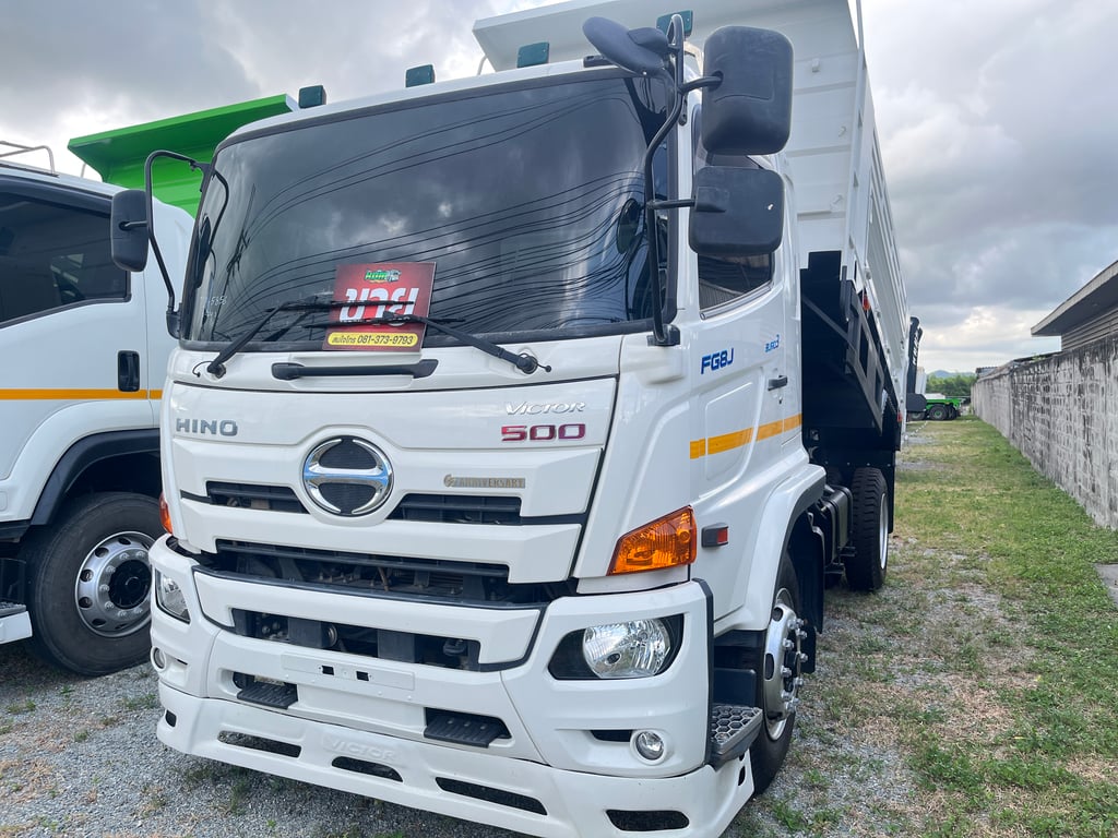 หกล้อดั้มพ์ HINO VICTOR 500 FG8J 260แรง ปี 66 (5856)