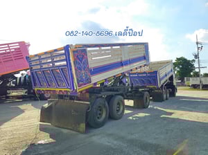 สิบล้อดั้มพ์พ่วง HINO VICTOR 500 FM2P 380แรง ปี 61 (8844,8845)