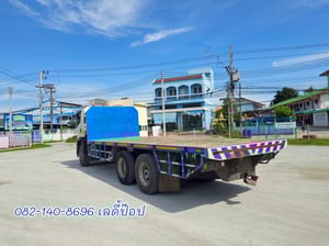 สิบล้อพื้นเรียบ ISUZU FVM 240 แรง ปี 2561 (1517)