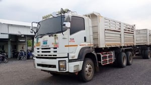 สิบล้อดั้มพ์พ่วง ISUZU FXZ 360 แรงม้า ปี 57(4733,4734) สิบล้อดั้มพ์พ่วง ISUZU FXZ 360 แรงม้า ปี 57(4733,4734)