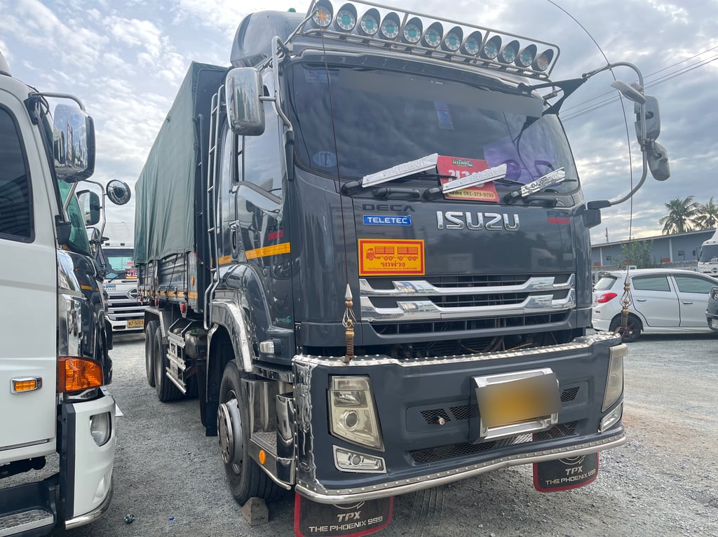 สิบล้อดั้มพ์ ISUZU FXZ 360 แรง ปี 2566 (7740)