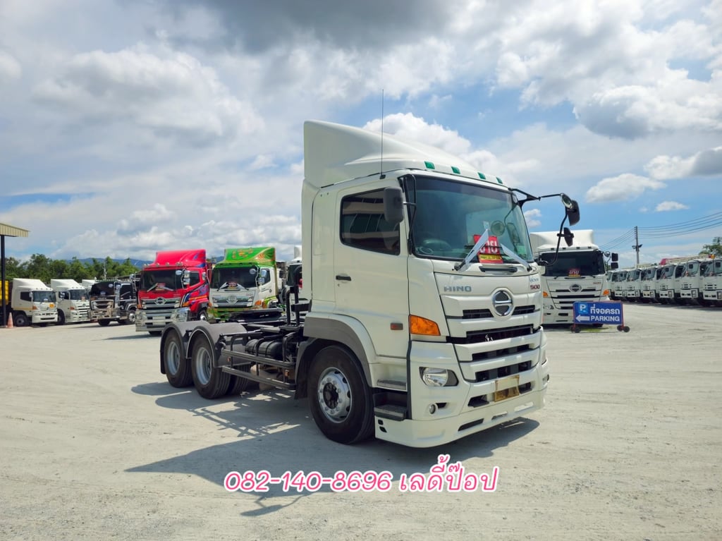 สิบล้อหัวลาก HINO VICTOR 500 FM1A 344แรง ปี 64 (6617) สิบล้อหัวลาก HINO VICTOR 500 FM1A 344แรง ปี 64 (6617)