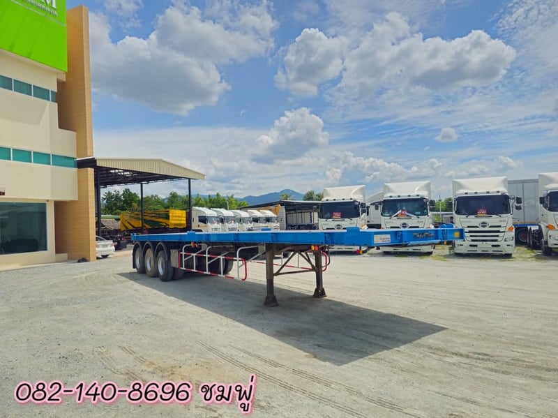 หางพื้นเรียบ  สามเพลา  อู่ WAFA  ปี 65 (8655)