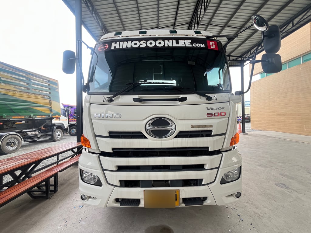 สิบล้อหัวลาก HINO FM2P 380แรง ปี 2565 (9224) สิบล้อหัวลาก HINO FM2P 380แรง ปี 2565 (9224)