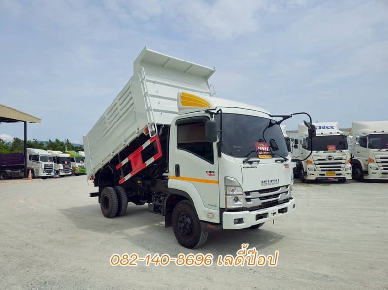 หกล้อดั้มพ์ ISUZU FRR 190แรง ปี 65 (0522)