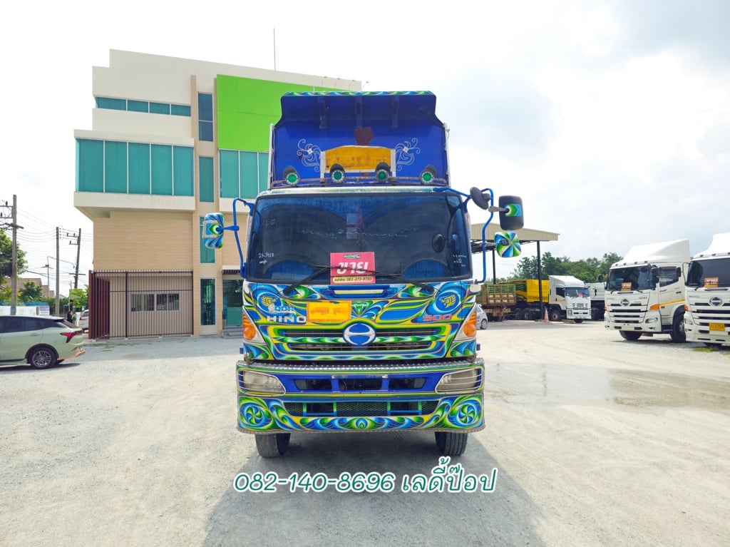 สิบล้อดั้มพ์พ่วง HINO FM1A 344แรง ปี 2556 (3163,3164)