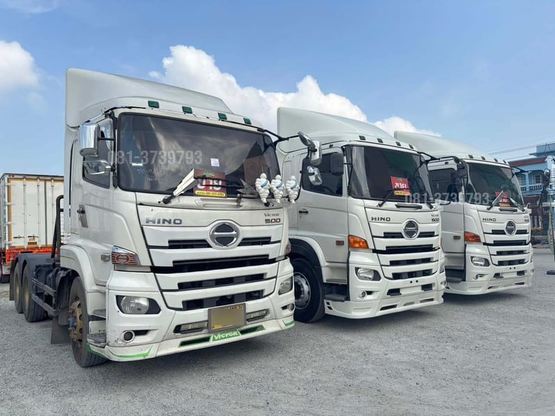 หางพื้นเรียบ สามเพลา อู่ ส.สมบัติ ปี 61 (5529)