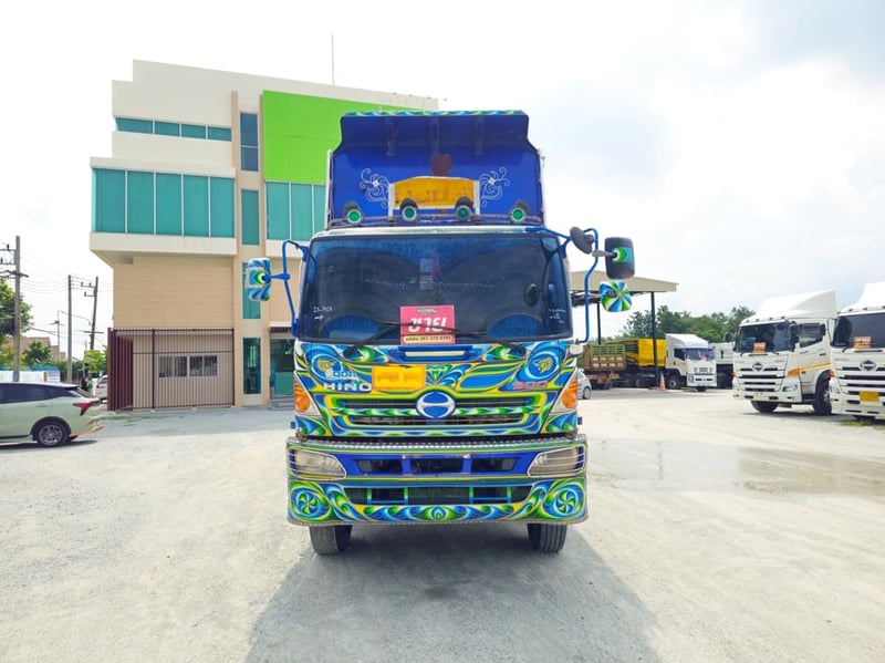 สิบล้อดั้มพ์ พ่วงเเม่ลูก  ปี 2556 HINO FM1A  344 เเรงม้า (3163,3164)