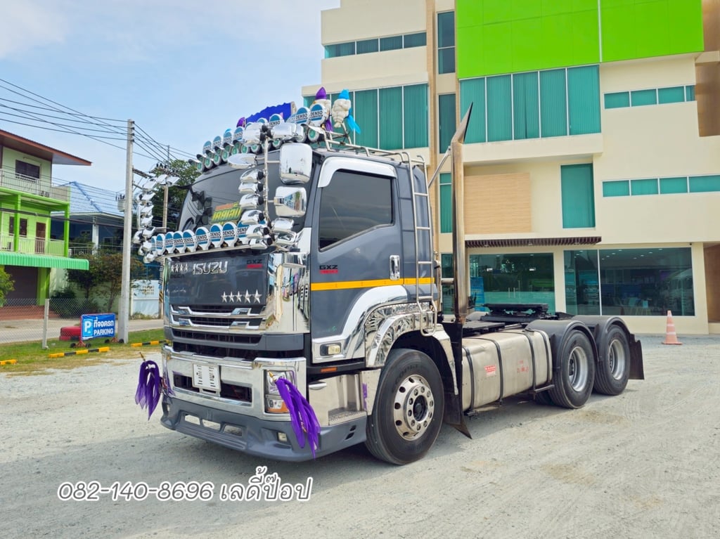 สิบล้อหัวลาก ISUZU GXZ 360แรง ปี 2566 (9050) สิบล้อหัวลาก ISUZU GXZ 360แรง ปี 2566 (9050)