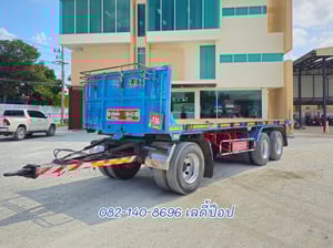 หางพ่วงพื้นเรียบ สามเพลา  อู่ซุ่นชัย ปี 2559 (2767)