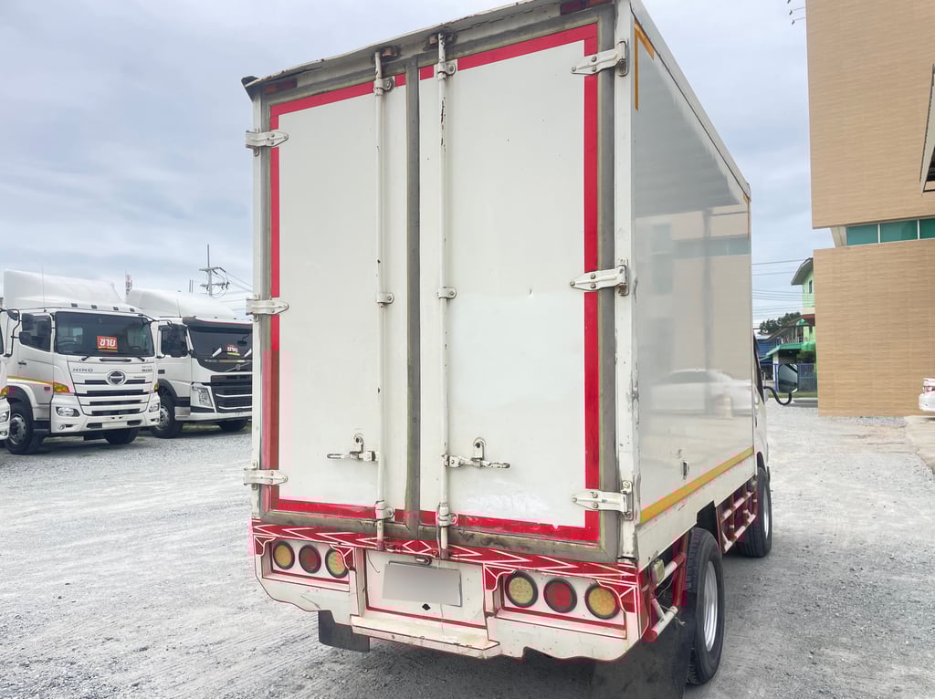สี่ล้อตู้จัมโบ้ HINO xzu 136 ปี 2561 (4583)