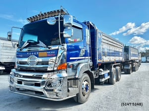 สิบล้อดั้มพ์ HINO FM1A 344 แรง ปี 66 + หางดั้มพ์ สามเพลา อู่ไทยมาวินกู๊ดทรัค ปี 66 (5147 5148) สิบล้อดั้มพ์ HINO FM1A 344 แรง ปี 66 + หางดั้มพ์ สามเพลา อู่ไทยมาวินกู๊ดทรัค ปี 66 (5147 5148)