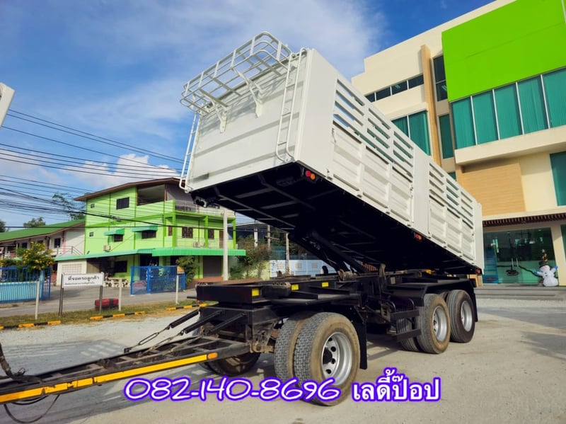 สิบล้อดั้มพ์พ่วง ISUZU FXZ  360แรง ปี 2565 (9575,9576)