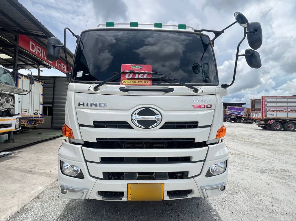 สิบล้อหัวคัสซี HINO FM1A 344 แรง ปี 2567 (2969) 