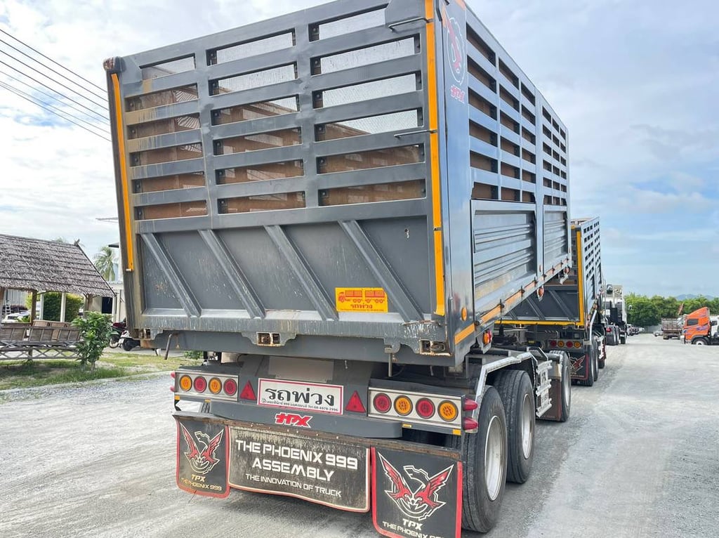 สิบล้อดั้มพ์พ่วง ISUZU FXZ 360 แรง ปี 2566 (7740,7741) สิบล้อดั้มพ์พ่วง ISUZU FXZ 360 แรง ปี 2566 (7740,7741)