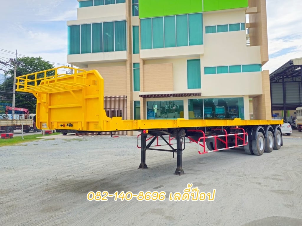 หางพื้นเรียบ สามเพลา อู่ WAFA ปี 63 (6112) หางพื้นเรียบ สามเพลา อู่ WAFA ปี 63 (6112)