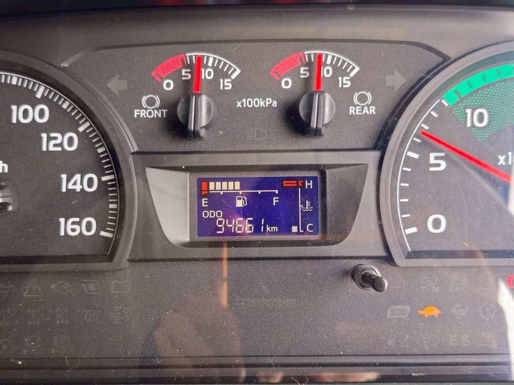 สิบล้อดั้มพ์พ่วงแม่ลูก HINO FM1A 344 แรง ปี 2566 (7371,9338)