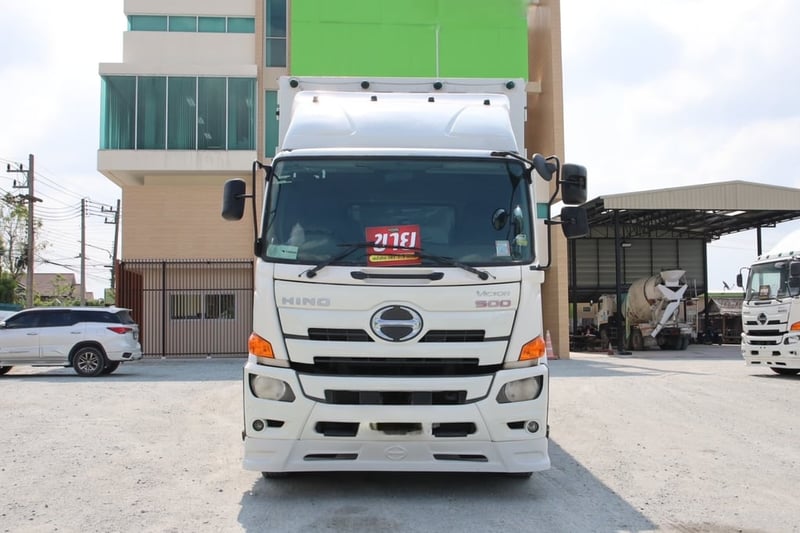 สิบล้อตู้สิบบาน HINO FL8J 260 แรง ปี 2561 (2716)