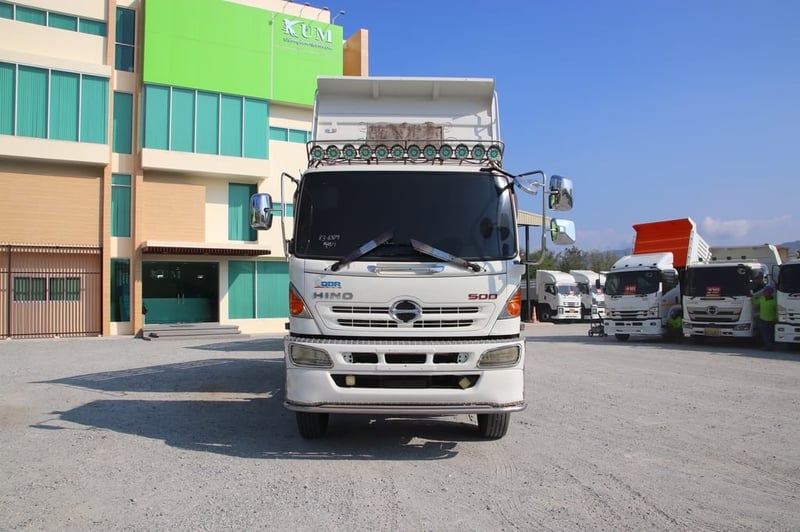 สิบล้อดั้มพ์พ่วง HINO FM1A 344แรง ปี 2557 (6379,8972)