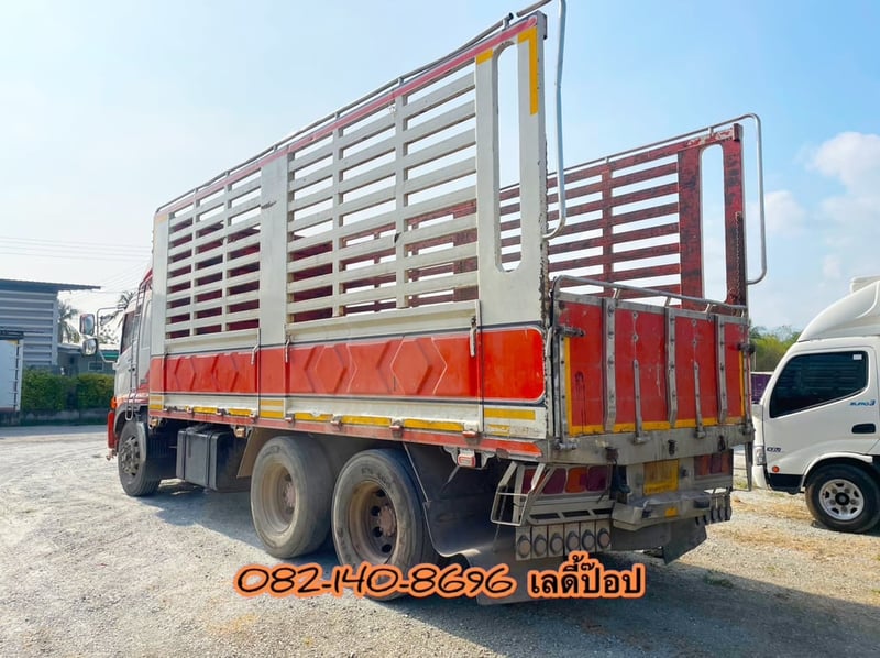 สิบล้อคอก HINO FL8J 260แรง ปี 2559 (2895)