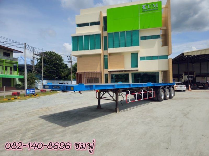 หางพื้นเรียบ  สามเพลา  อู่ WAFA  ปี 65 (8655)