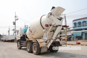 สิบล้อโม่ปูน HINO FM1A 330 แรง ปี 2556 (9081)
