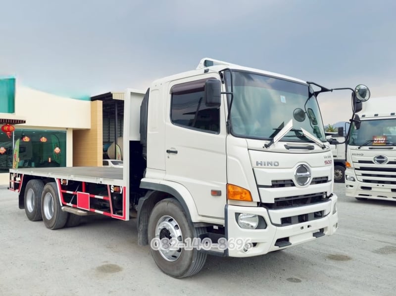 สิบล้อพื้นเรียบ HINO FL8J  260 แรงม้า ปี 2560 (1784)