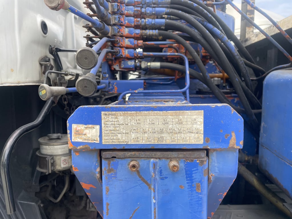 หกล้อติดเครน 8 ตัน 3 ปลอก 2 ชัก HINO FG8J 212แรง ปี 56 (7098) หกล้อติดเครน 8 ตัน 3 ปลอก 2 ชัก HINO FG8J 212แรง ปี 56 (7098)