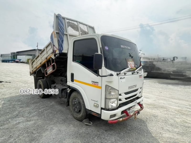ด่วน‼️ Sาคานี้มีไม่บ่อย หกล้อดั้มพ์ ISUZU NMR 130 แรงม้า ปี 2563 (2158)